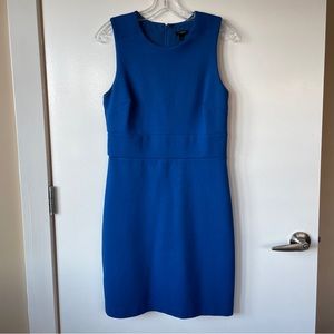 Ann Taylor Blue Work Shift Dress